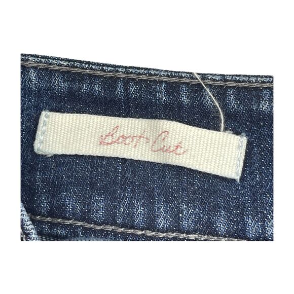 Decree Bootcut Jeans Women's 5 Blue Denim Stretch Low-Rise 5-Pocket Zip Fly - Picture 4 of 8